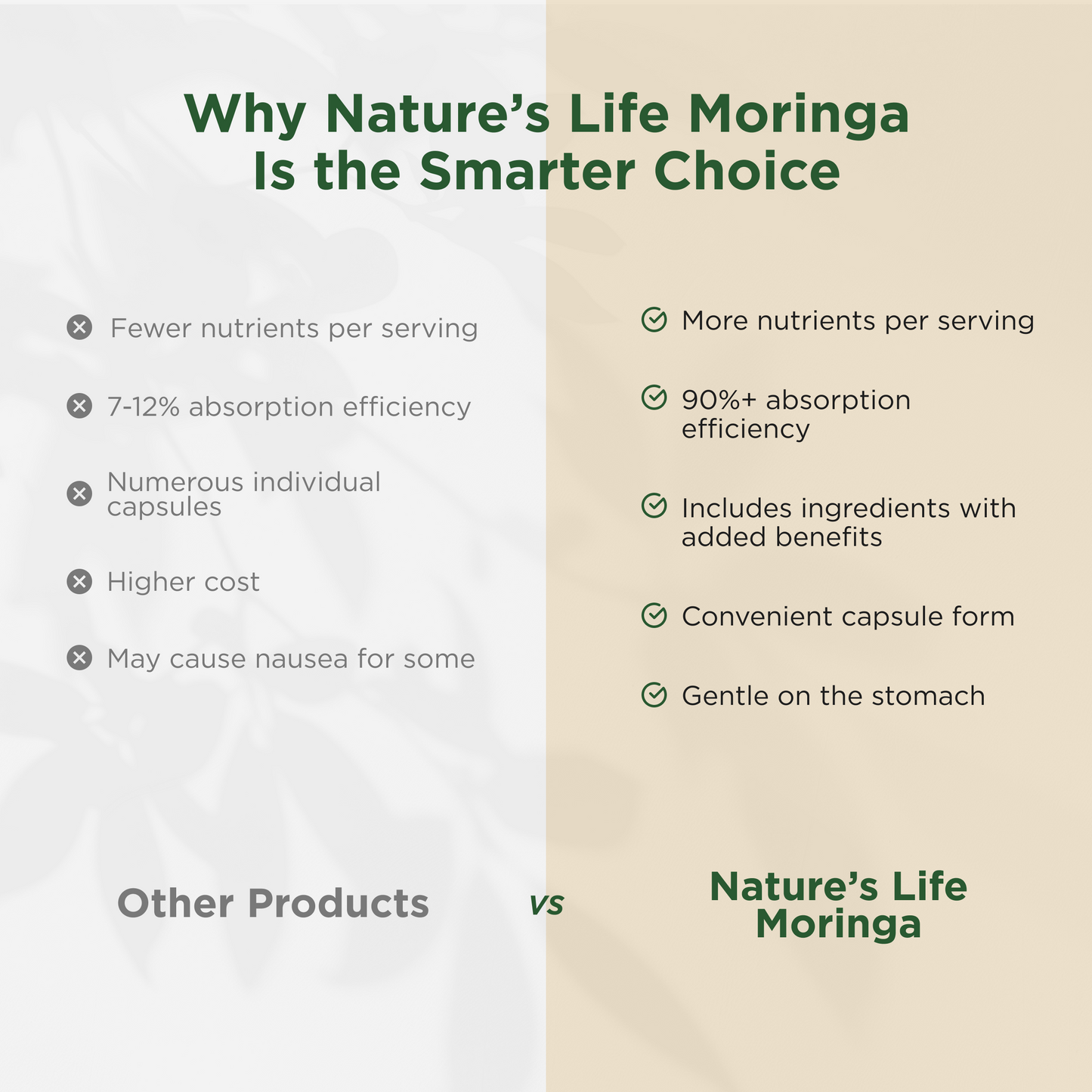 Moringa Leaf 2400mg